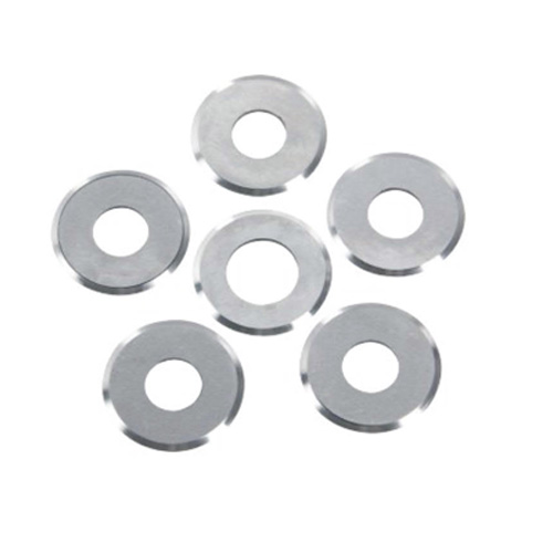 Small hole round blade Cuchilla rodona de petit forat